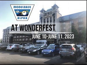ModelBase Alpha at Wonderfest 2023! (Space: 1999 Special featuring Nick Tate)