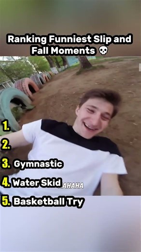 Ranking Funniest Slip and Fall Moments 💀😂 | Try Not To Laugh #shorts