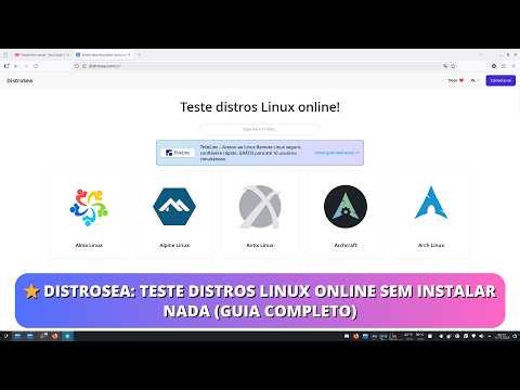 ⭐ Distrosea: Test Linux Distros Online Without Installing Anything (Complete Guide)