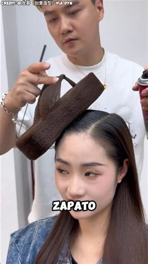 The hair masterpiece that no one expected 😱💇‍♀️ #shortvideo