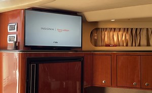 Upgrading a Tube TV to Flat Screen HD Smart TV on a Boat - My Boat Life