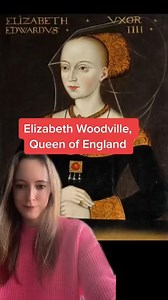 Who was Elizabeth Woodville, Queen of England? #history #historywithamy #historyfacts #historylovers #henryviii #womenshistory #elizabethwoodville #thewhitequeen #waroftheroses #medieval | History with Amy