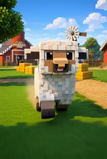 Funny Ba Ba White Sheep Moments in Minecraft