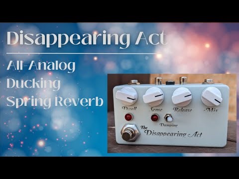 Disappearing Act: DIY Ducking Spring Reverb