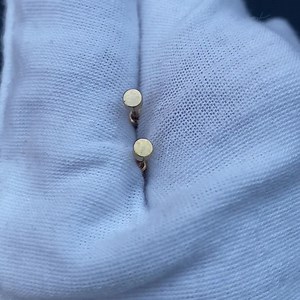 Buy Mens Earrings - 18K Gold Stud Earrings Men, Minimalist Male Earring, Boys Stainless Steel Silver 3mm Mens Stud Earrings - Studs for Men Online in India - Etsy