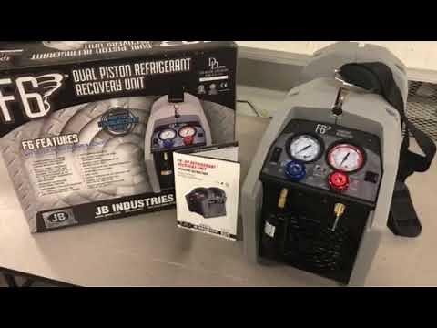 JB Industries F6 Dual Piston Refrigerant Recovery Unit Review