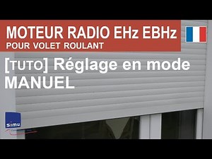 TUTO 5 - Réglage moteur en mode MANUEL