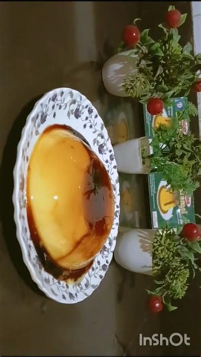 caramel pudding 🍮# saba's kitchen 🫰# viral video short 😻