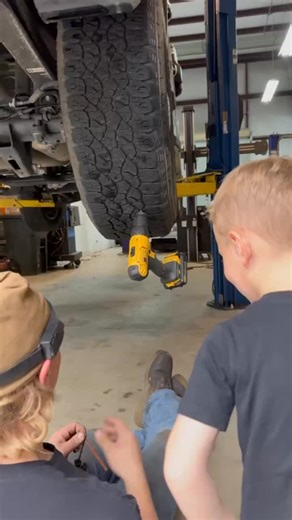 Take a look as Garrett shows Leo how to plug a hole in a tire! He’ll be out on the floor next week handling all your tire needs! 😉 #MechanicLife #MechanicReels #AutoRepairShop | Beachview Auto Service
