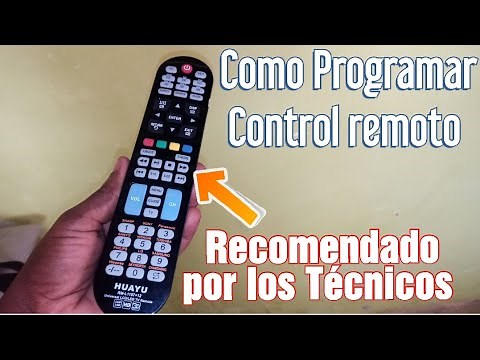 Como Programar Control Remoto a Cualquier Tipo de TV