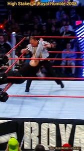 86K views · 661 reactions | High Stakes at Royal Rumble 2008 : A championship match filled with tension, action, and big-match atmosphere. : #HighStakes #RoyalRumble2008 #WWETitle #WWEClips #FBReels | The Wrrestling Empiree | Facebook