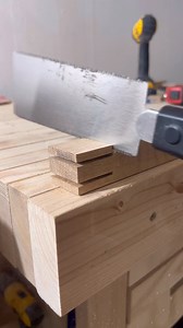 Bridle joints with a table saw jig to make the frame of a chair #finewoodworking #woodshop #diy | Raina Nicole Woodworks