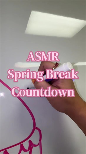 Enjoying ASMR During Spring Break