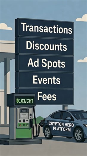 Crypton Hero on Instagram: "New Heroes ask: "What's CHT for?" Simple: • Powers platform transactions • Unlocks marketplace discounts • Buys ad spots on platform • Gets VIP event access • Reduces fees permanently It's not a speculation token. It's the fuel that runs everything. At $0.03, you're buying fuel before launch. DM: "Private VIP Event""
