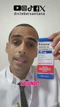 the most prescribed antidepressant in Brazil is escitalopram #psychiatrist #escitalopram #salvador