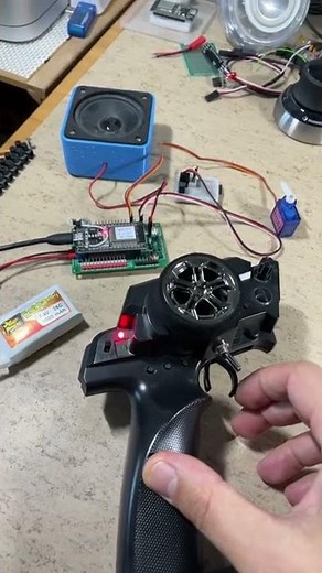 Testing Steam Locomotive Mode of ESP32 Sound Controller