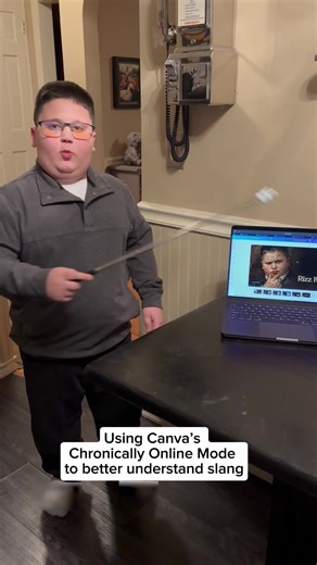 @Havea676 Canva's Chronically Online Mode is RIZZ Approved‼️🤫 #ad #canvachronicallyonline #canvapartner @Canva