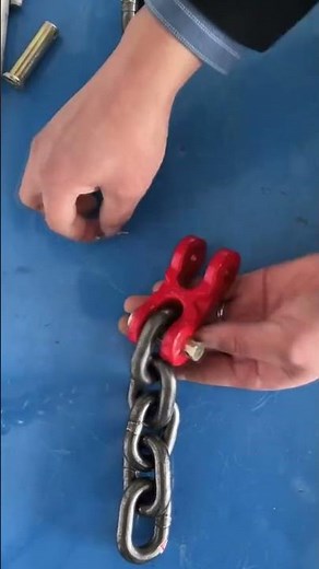 How to install Drop Forged Alloy Steel H Type Connecting Twin Clevis Link?