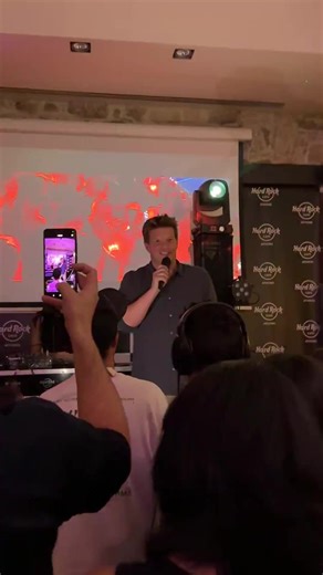 Phil Harvey’s speech regarding Coldplay’s new album #MoonMusic at our fan meetup event in Athens ✨ 🇬🇷 #ColdplayAthens | Coldplay Xtra