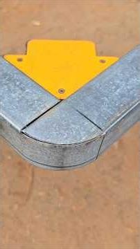 How to make a 90 degree curved angle in a square tube