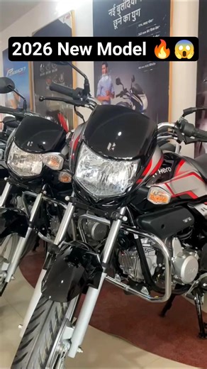 2026 Model 🔥 All New Hero HF Deluxe BS7 ABS LED Indicators & Headlight #shorts #ytshorts