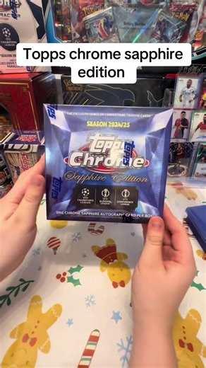 Topps Chrome Sapphire Edition Box Unboxing