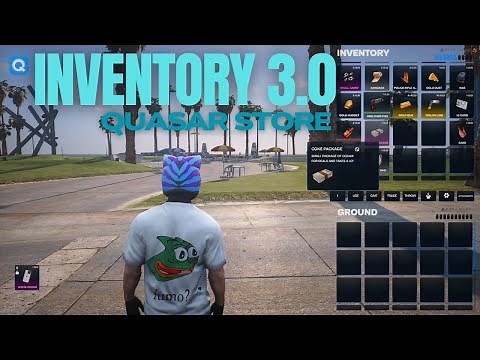[QB/QBOX/ESX] | FiveM | Quasar Inventory 3.0 Installation & Setup Guide 📦| #fivemscript #gta #quasar
