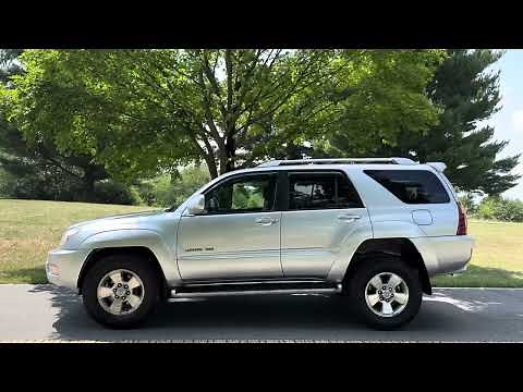 A Deep Dive into the 2003 Toyota 4Runner Limited V8