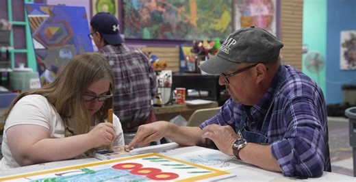 Artists with disabilities let their creativity soar at this Utah studio