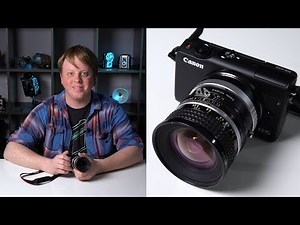 Setting Up your Canon EOS M100 to Shoot with Adapted Lenses