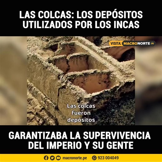 #Cultura | En el siguiente video realizado por el Ministerio de Cultura conoce un poco más sobre el sistema que utilizaba el imperio incaico para almacenar alimentos y garantizar la supervivencia de su gente. | Macronorte.pe | Facebook