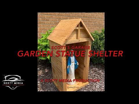 Garden Statue Enclosure - Part 1 - Grotto for the Virgin Mary - Scott's Garage