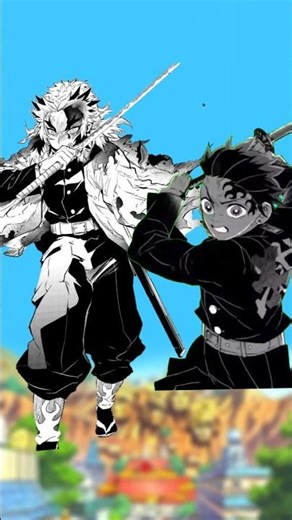 Tanjiro 🆚 Rengoku #shortsfeed #shorts #demonslayer
