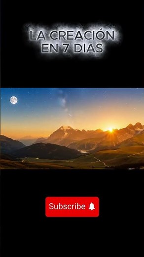 This is how God created the world | Creation in 1 minute