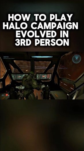 How to Play Halo Campaign Evolved in 3rd Person (Perspective skull location)