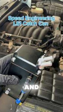 #SpeedEngineering Catch Can Install to clean up my oil soaked intake 😒 #ls1 #c5corvette #catchcan