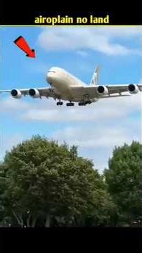 airoplain landing #short