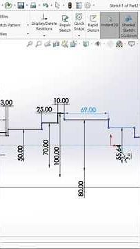 Paso a Paso: Dibuja un Eje en SolidWorks #solidworks #tutorial #cad