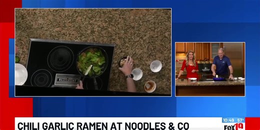 Chili garlic ramen at Noodles & Co