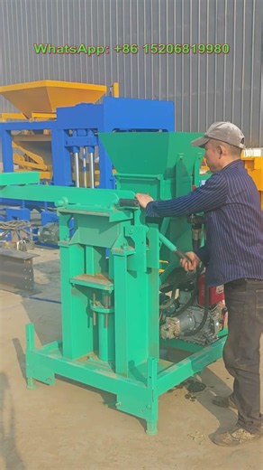 diesel engine power soil clay earth hydraform interlocking block making machine price #hydafrom