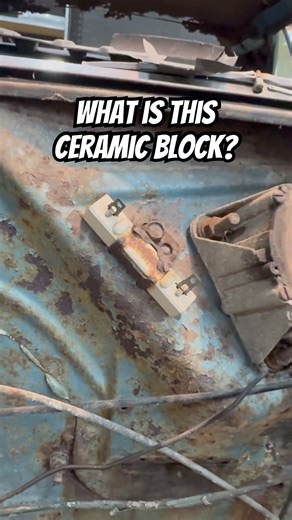 Ever heard of a ballast resistor? #automotive #electrical #chargingsystem #vintage #oldschool