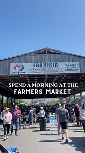12K views · 255 reactions | Enjoy homegrown delights at the Franklin Farmers Market located behind The Factory every Saturday in #FranklinTN! 塞 Discover fresh produce, dairy products, baked goods, and locally-sourced meats, plus delicious ready-to-eat foods and artisan craft goods. #DYK? The @franklinfarmersmkt is one of the only farmers markets in Tennessee open year-round! . . #MadeinTN #VisitFranklin #FarmersMarket | Visit Franklin, TN | Facebook