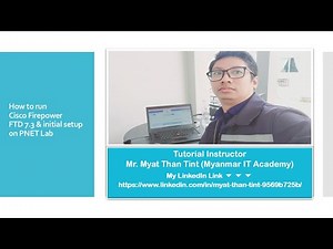 01.How to run Cisco Firepower FTD 7. 3 & initial setup on PNET Lab (English Language)