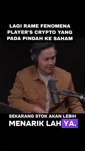 BREAKING NEWS🔥 TREND FENOMENA PLAYER'S CRYPTO HIJRAH KE SAHAM