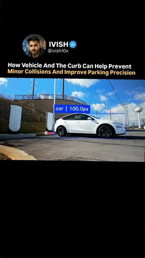 Car-to-curb distance estimation using ultralytics YOLO26.