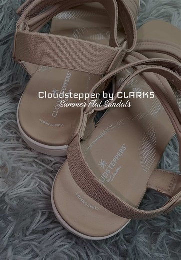 @Clarks Official brungs your super soft flat sandals #TikTokMadeMeBuyIt #SummerSale #sandals #summershoes #clarks
