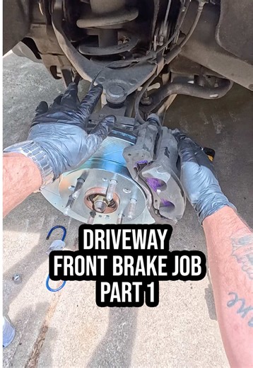 Driveway Front Brake Job Part 1: Tools & Brakes