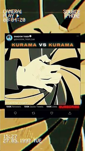 kurama vs kurama