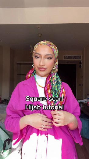 Square Scarf Tutorial: Easy Styling Tips for Hijab