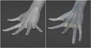 Flexible Hand Rig Set Up in Blender